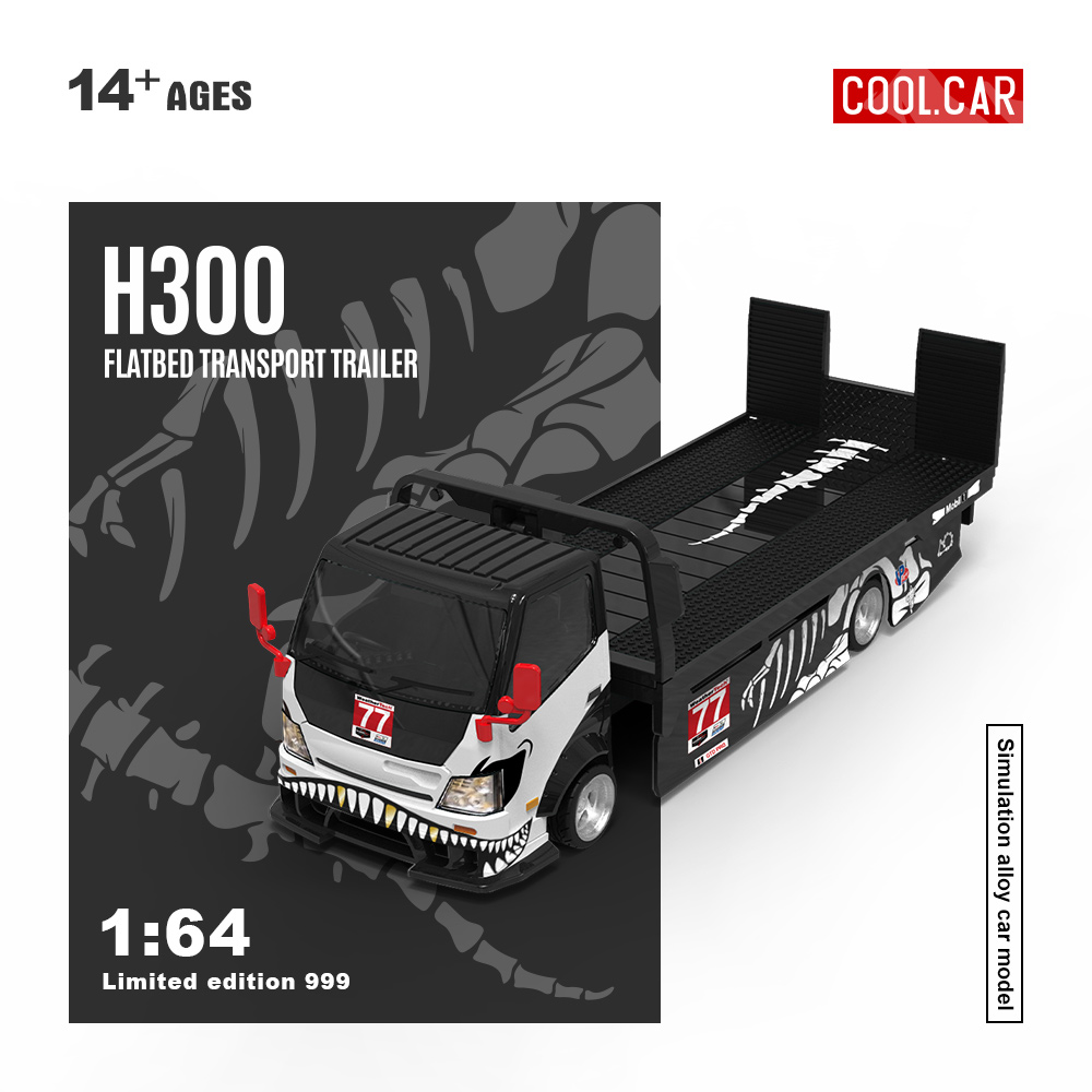 Die Cast Car 1 64 - *In stock*Cool Car 1:64 H300 Flatbed