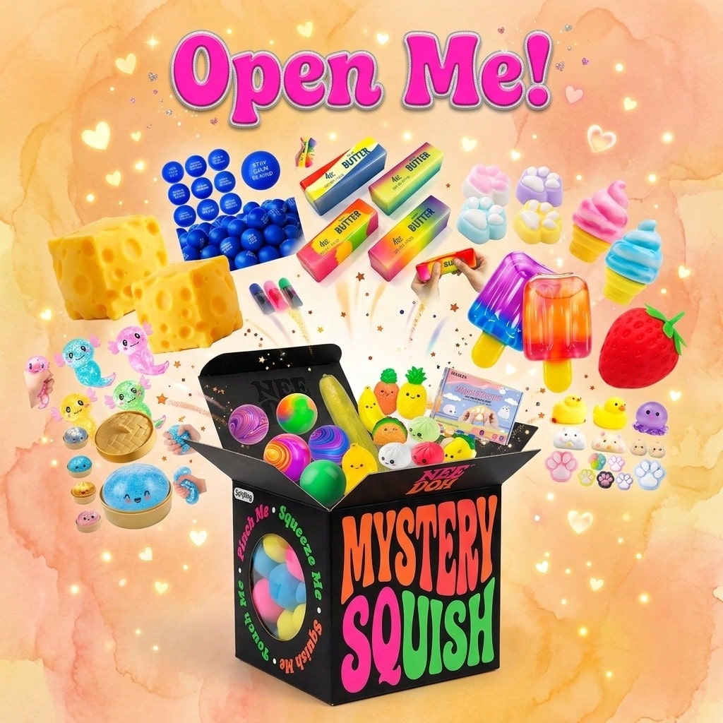 Mystery Box Blind Bag - Pocket Size Squishy Blind Box –