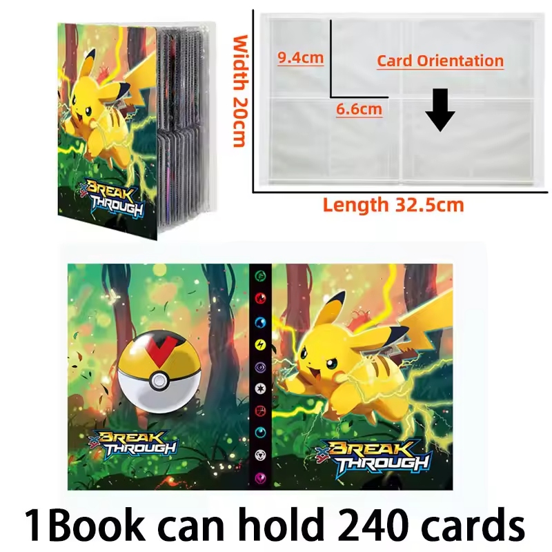 ……^ NEW For Pokemon Cards Albu - đánh giá và giá Pokemon Binder Card