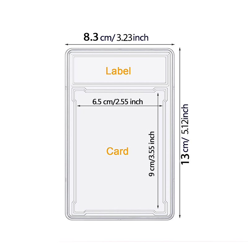 35/55/75/100PT Trading Cards S - đánh giá và giá Graded Card Display