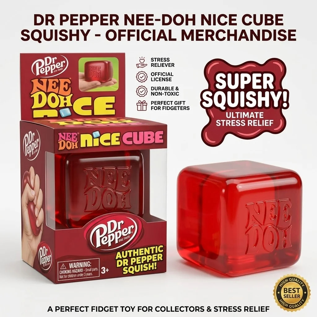 Schylling NeeDoh Nice Cube Sen - đánh giá và giá Fidget Cube Original