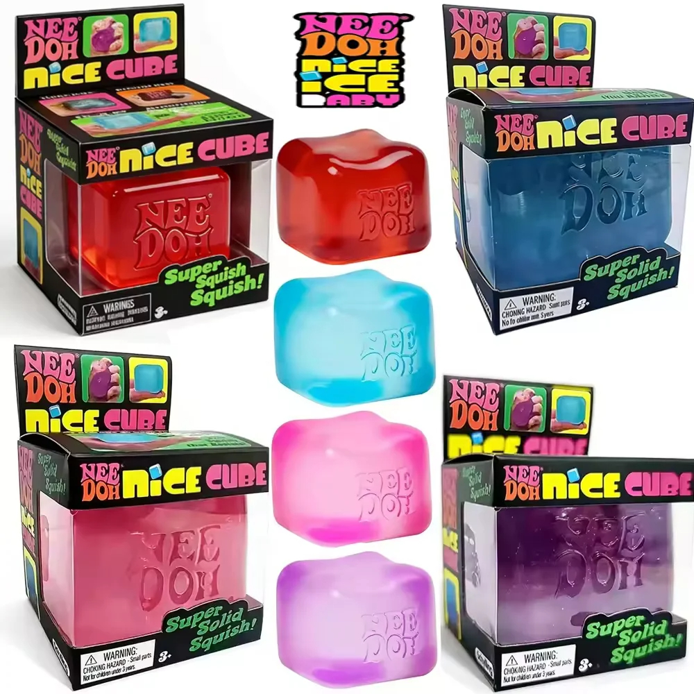 Schylling NeeDoh Nice Cube Sen - đánh giá và giá Fidget Cube Original