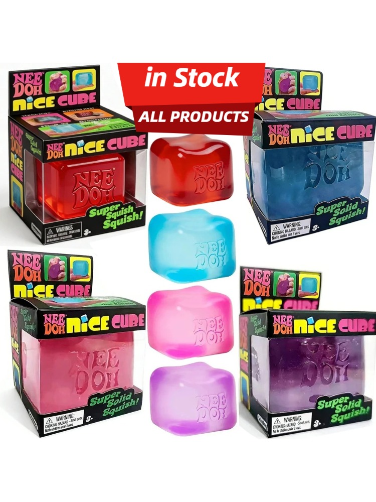 Needoh Nice Cube Sensory Stres - đánh giá và giá Fidget Cube Original