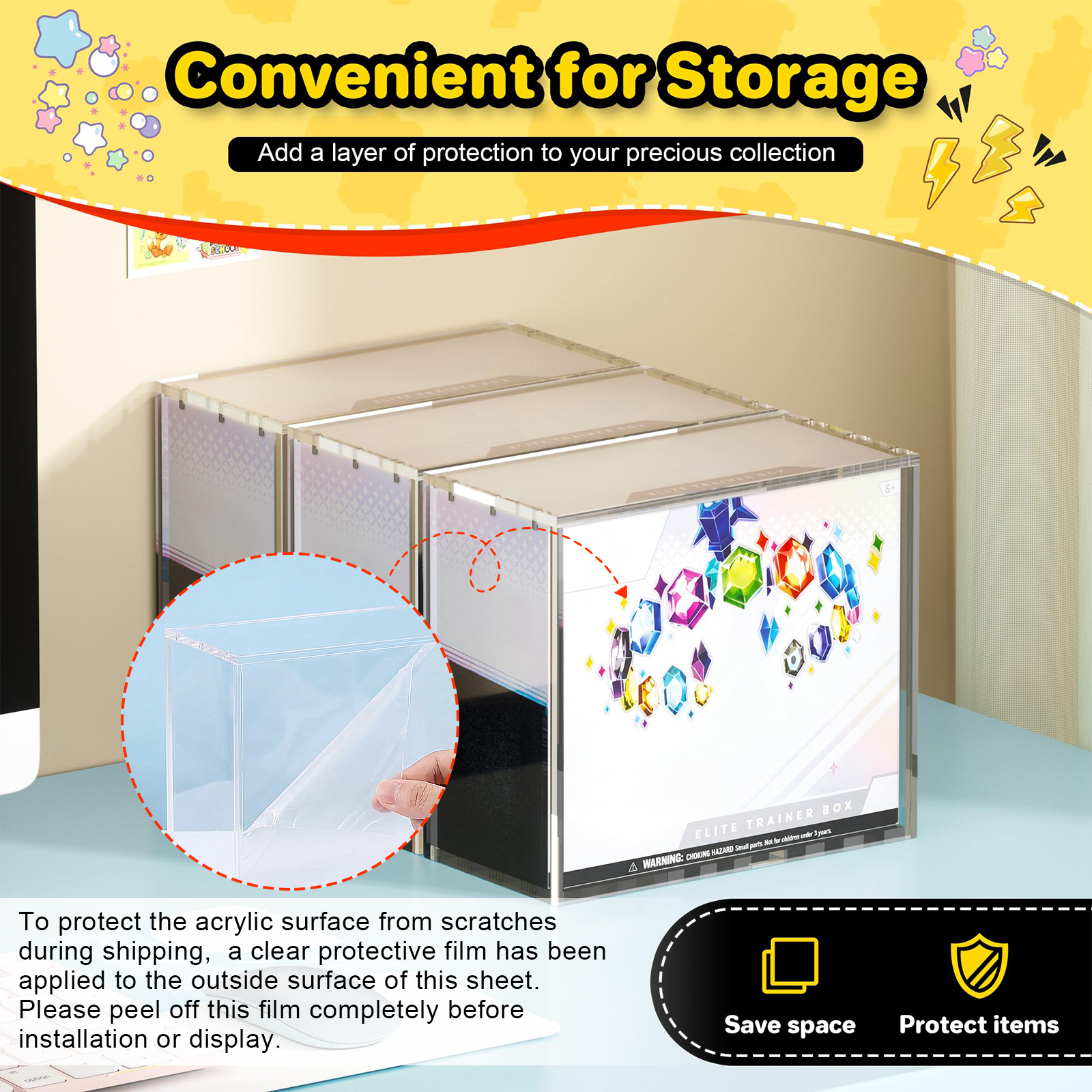 99% UV protection Magnetic Mod - đánh giá và giá Display Case Acrylic