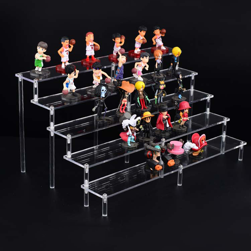Clear 1-6 Tier Acrylic Display - đánh giá và giá Pop Display Shelf