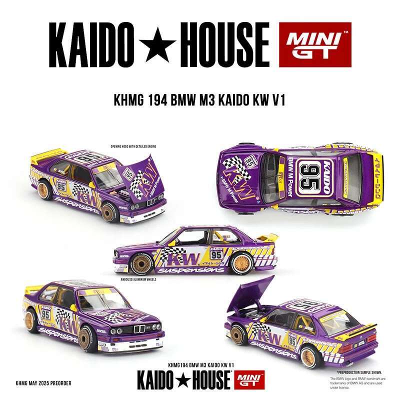 KHMG 194 1:64 BMW M3 Kaido KW  - đánh giá và giá Die Cast Car 1 64