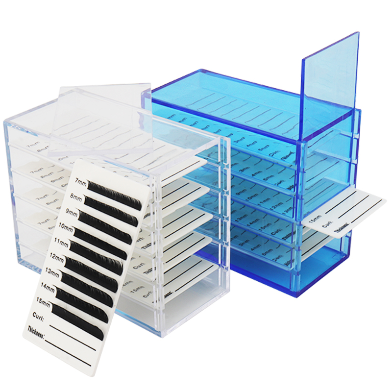 5 Layers Eyelash Extensions St - đánh giá và giá Display Case Acrylic