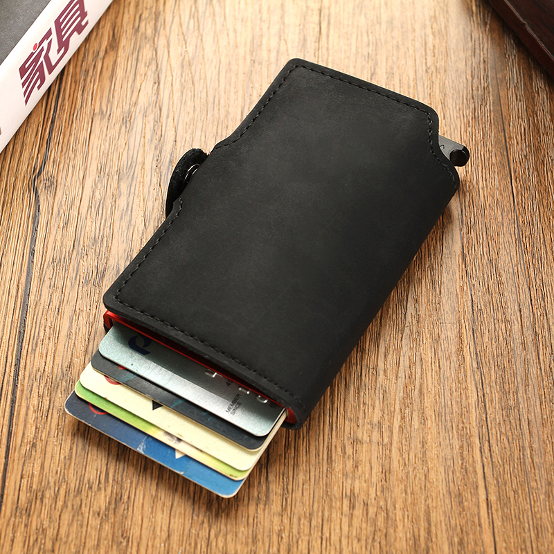 Slim Business Card Holder Men  - đánh giá và giá Card Top Loader