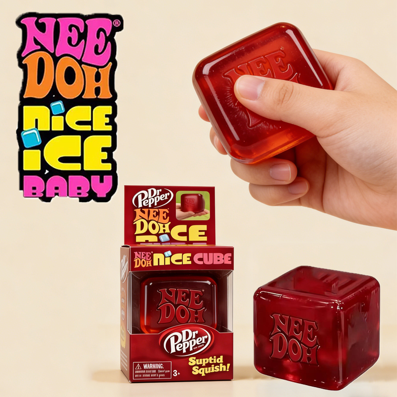 Dr Pepper x NeeDoh Nice Cube S - đánh giá và giá Fidget Cube Original
