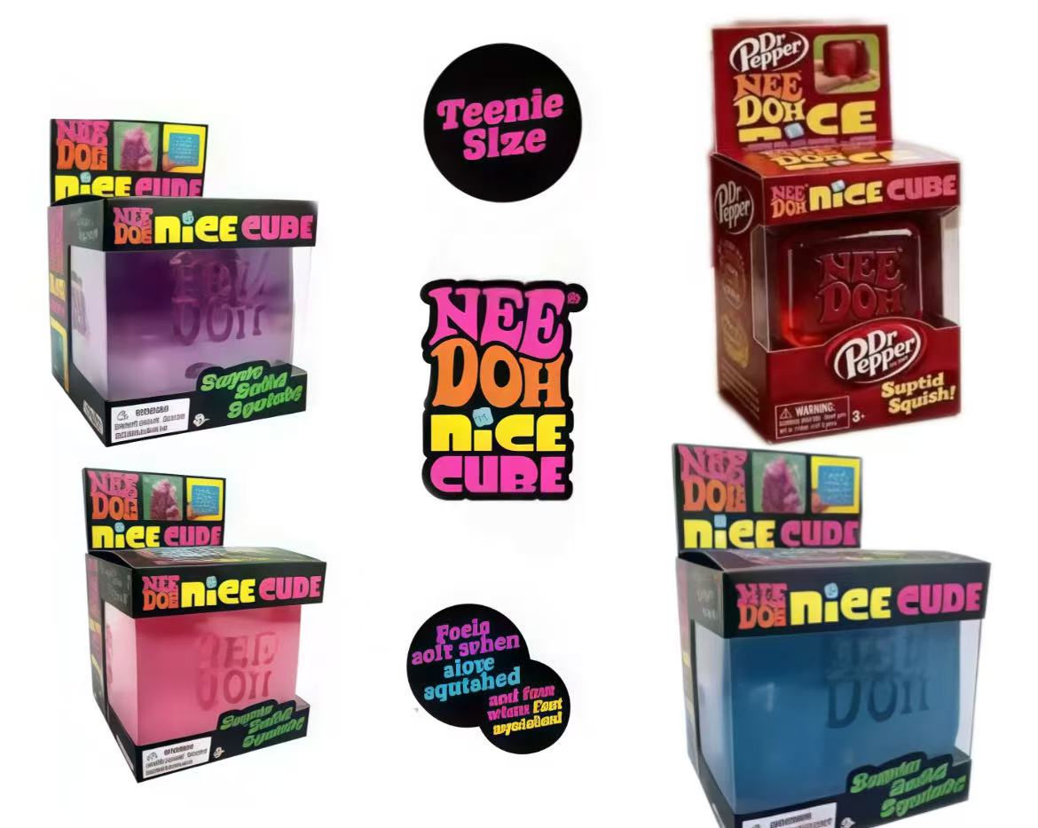 Dr Pepper x NeeDoh Nice Cube S - đánh giá và giá Fidget Cube Original