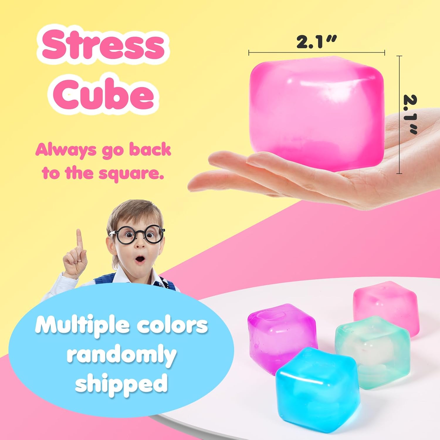 Stress Cube Squishy Stress Bal - đánh giá và giá Fidget Cube Original