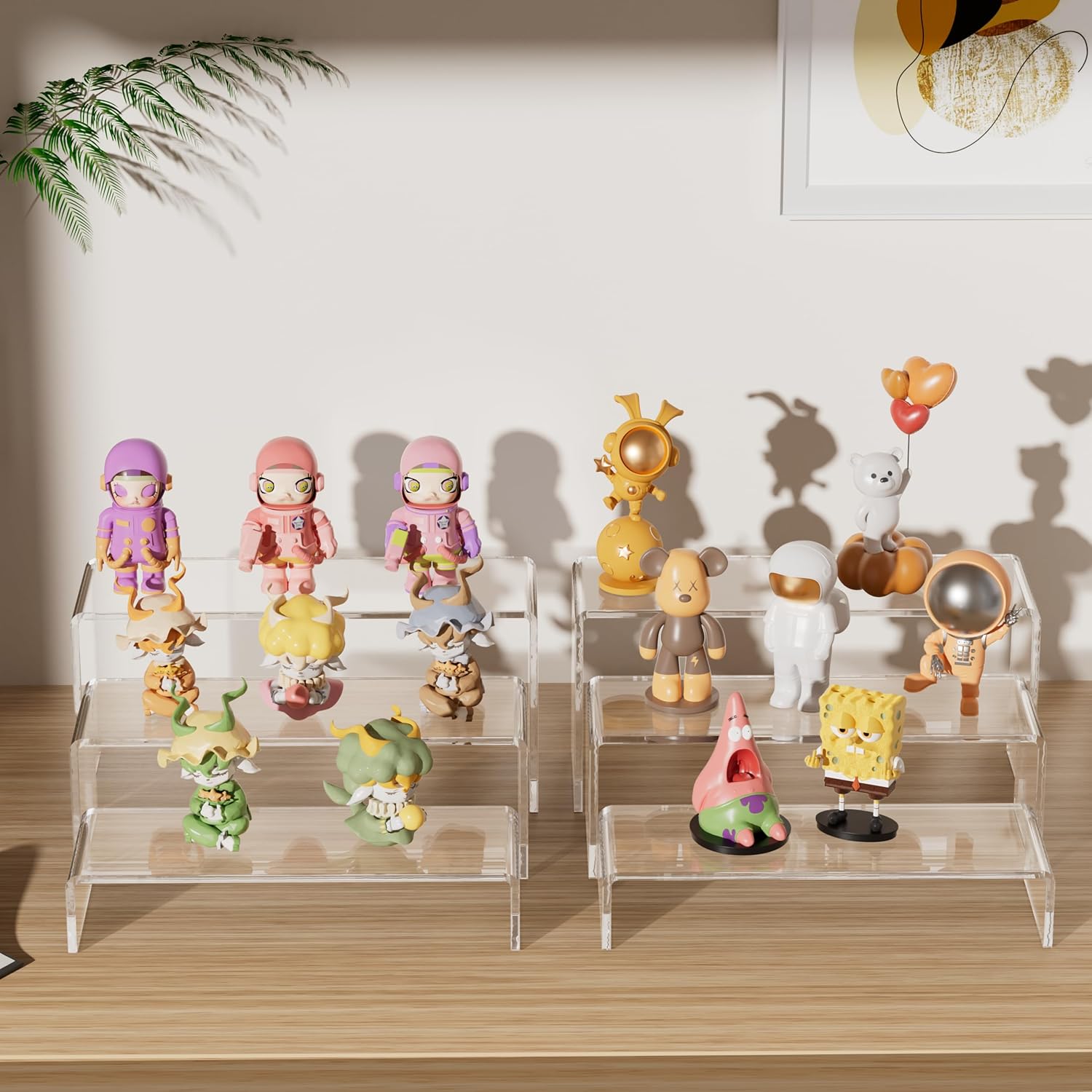 Acrylic Display Risers, 2 Set  - đánh giá và giá Display Risers Set