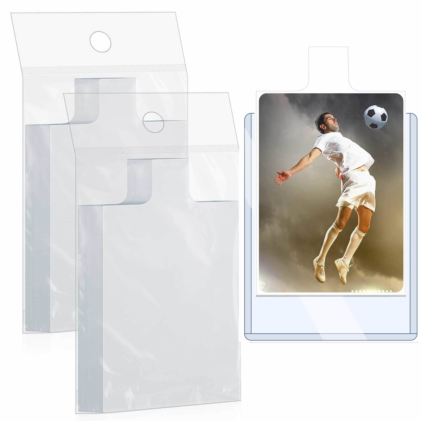 100-1000pcs 65*90mm Raised Typ - đánh giá và giá Card Penny Sleeve