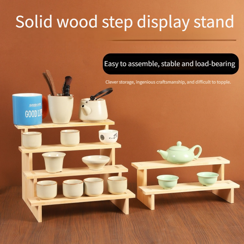 Wood Display Riser Wood Displa - đánh giá và giá Display Risers Set