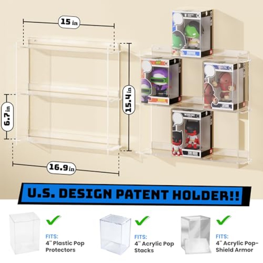 Wall Display Shelves Compatibl - đánh giá và giá Pop Display Shelf