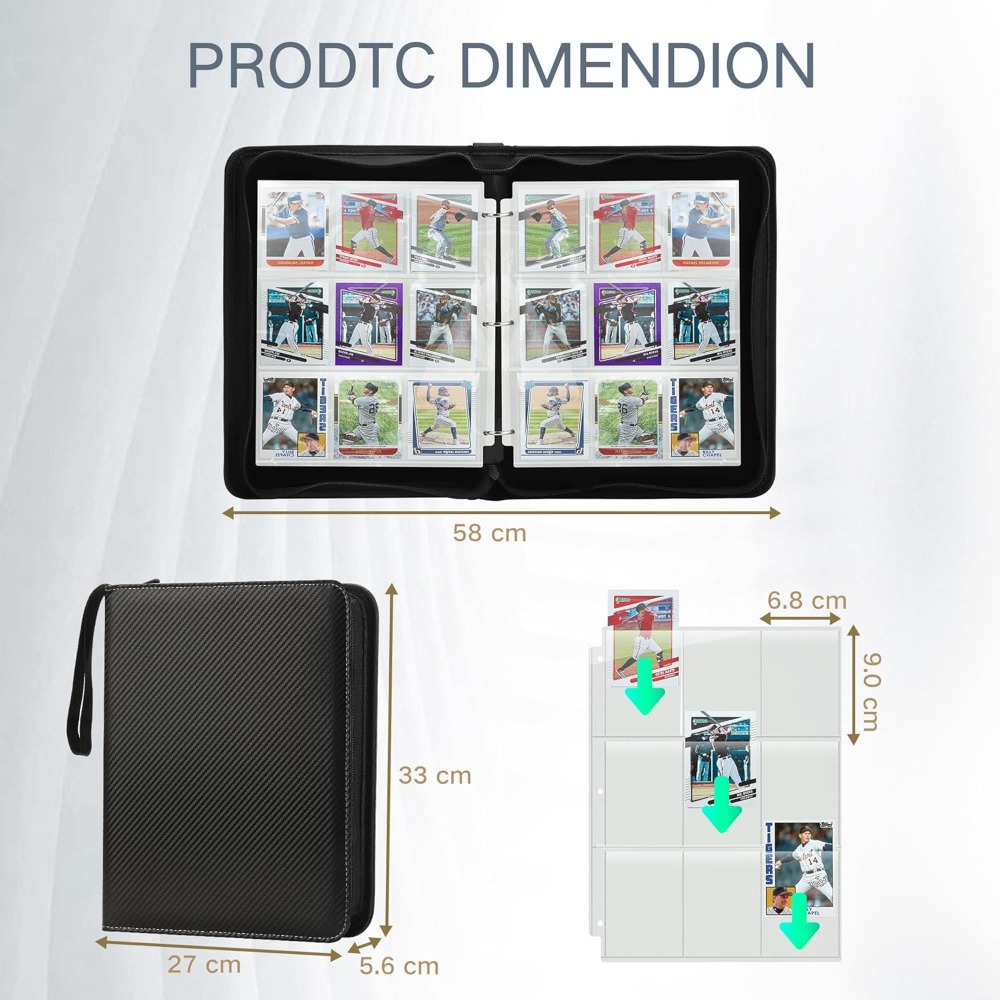 Premium 720 Double Sided Pocke - đánh giá và giá Trading Card Binder