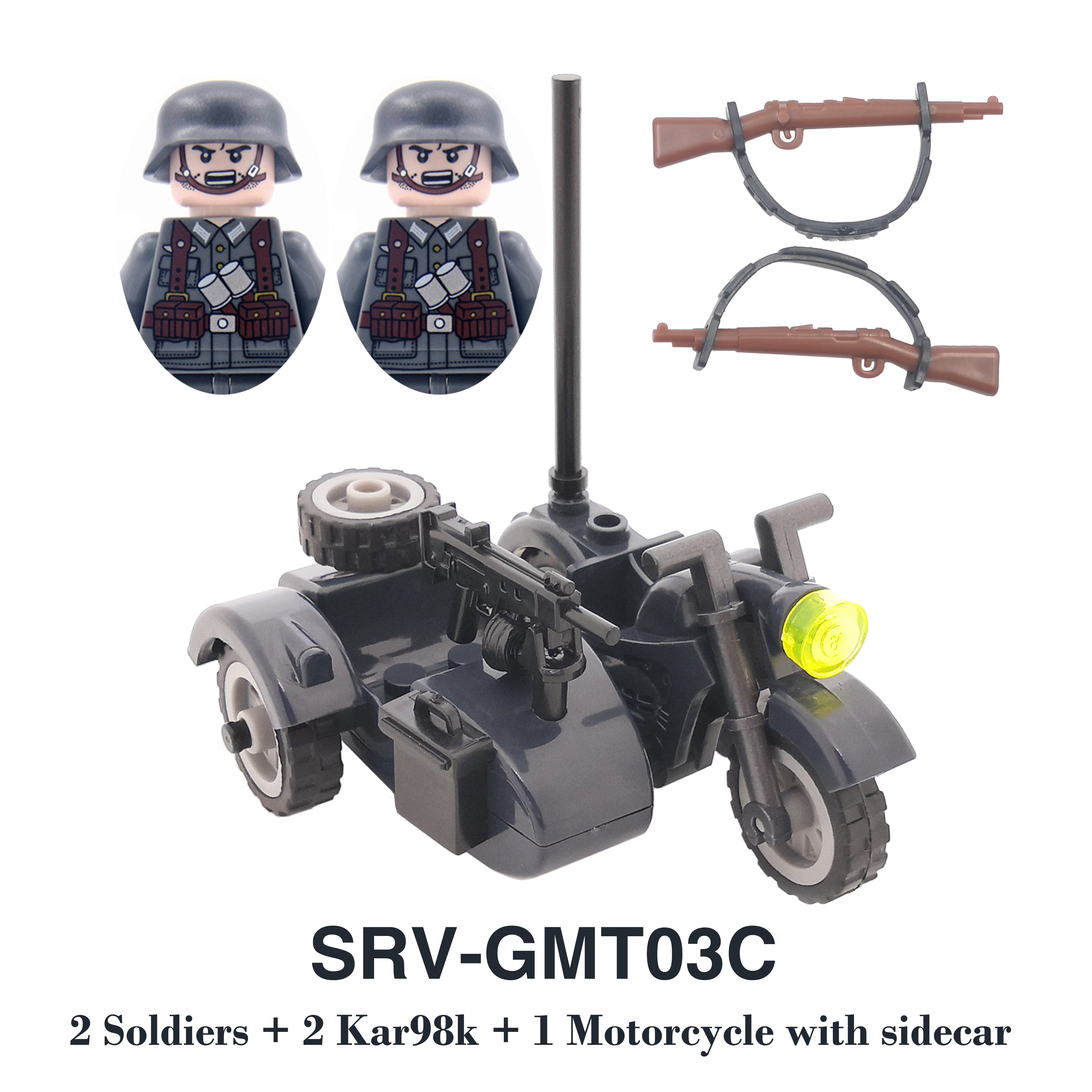 DIY WW2 Infantry Medical Corp  - đánh giá và giá Lego Minifigure Holder