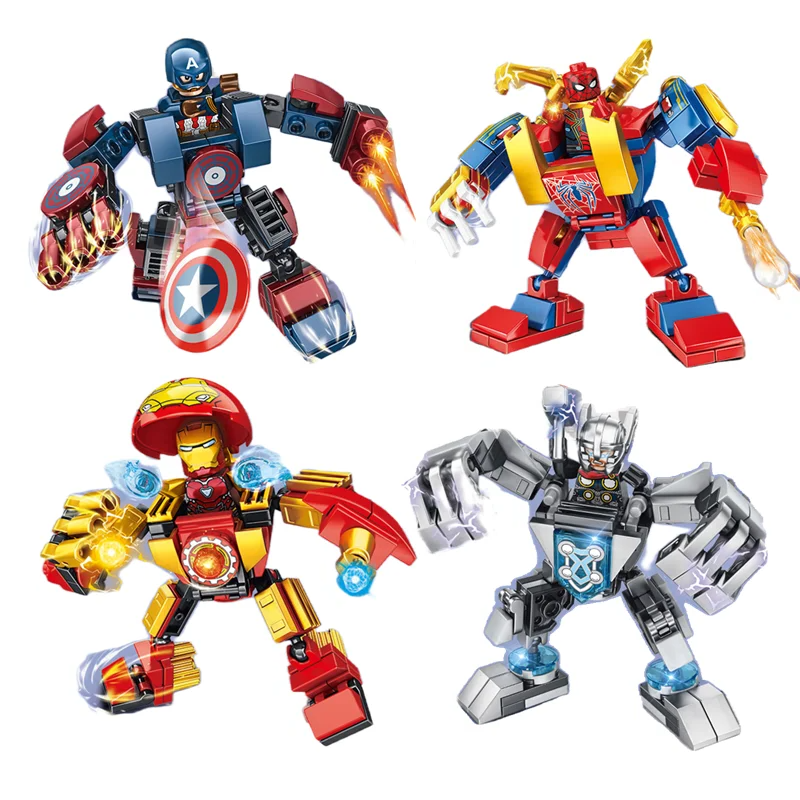 Blind box Mini Marvel Building - đánh giá và giá Building Block Mini