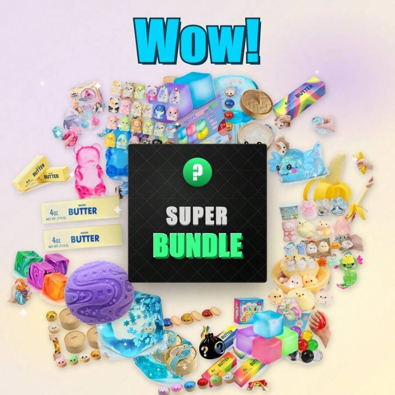Holiday Squishy Mystery Blind  - đánh giá và giá Mystery Box Blind Bag