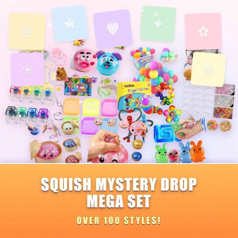 Holiday Squishy Mystery Blind  - đánh giá và giá Mystery Box Blind Bag