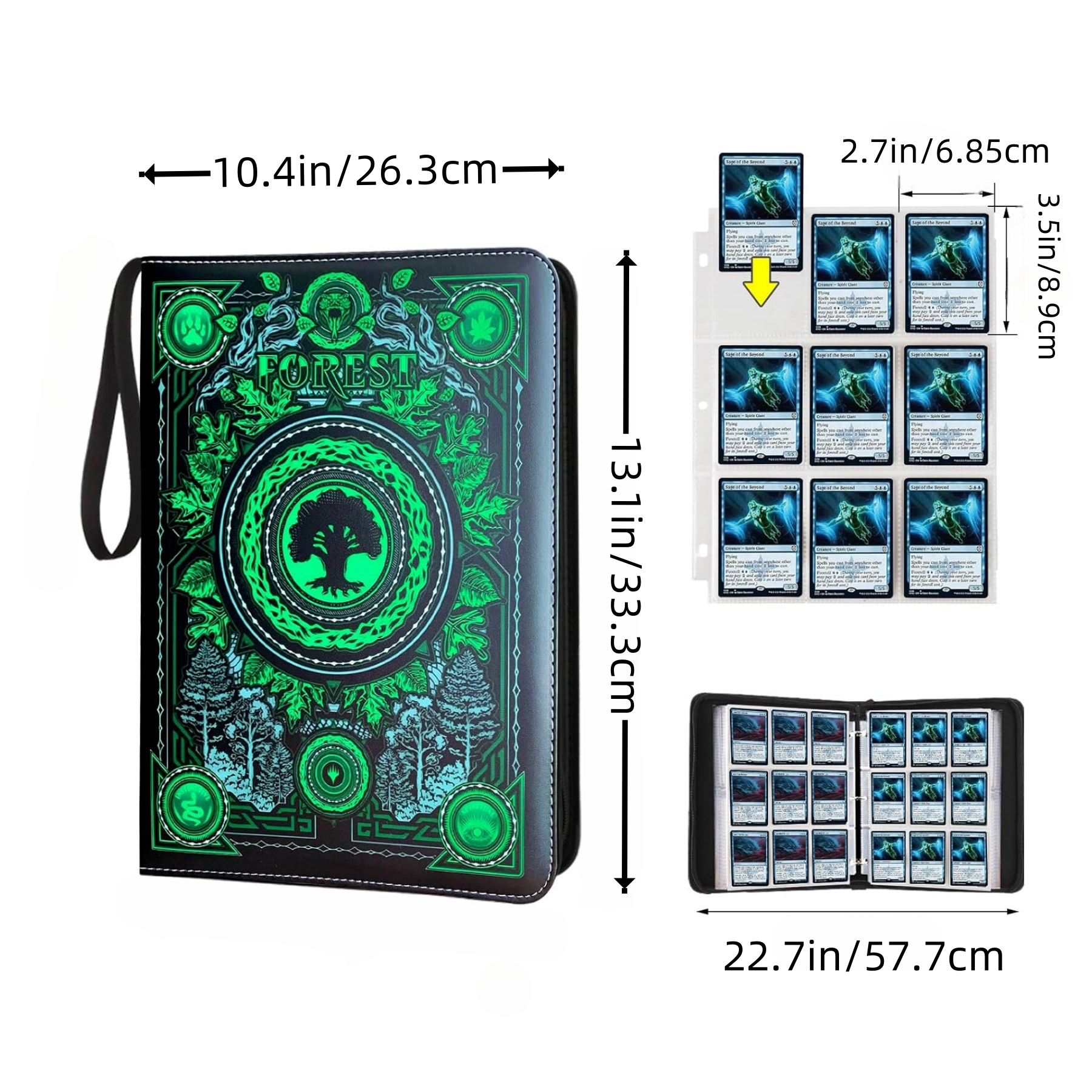 9 Pocket Card Binder with Slee - đánh giá và giá Card Penny Sleeve