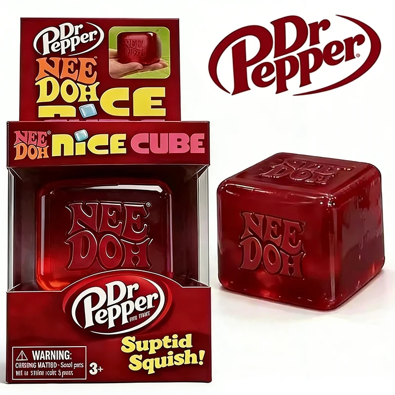 =* Dr Pepper x NeeDoh Nice Cub - đánh giá và giá Fidget Cube Original