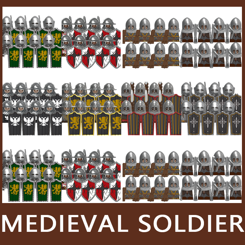 MOC Medieval Castle Soldier Fi - đánh giá và giá Lego Minifigure Holder