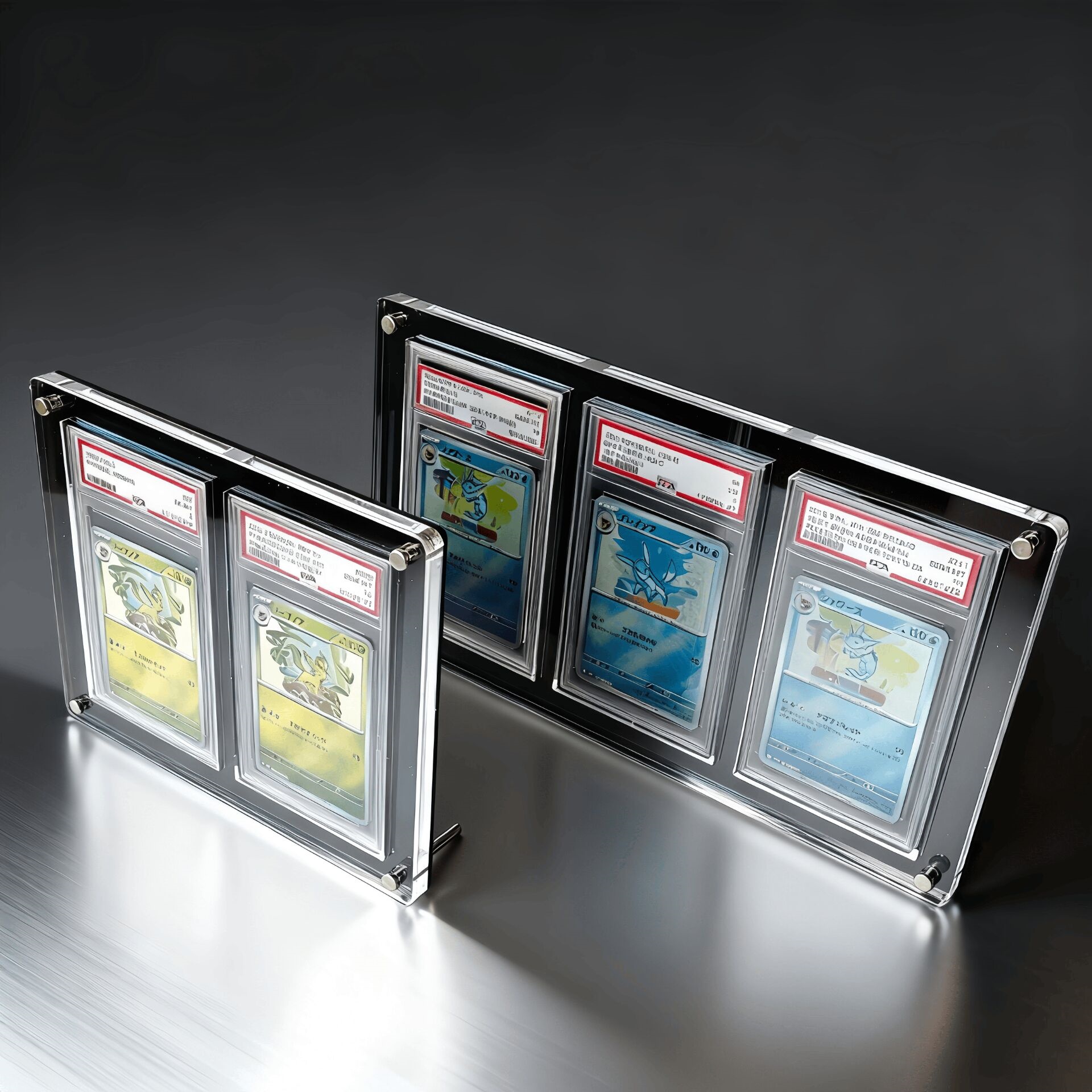 1-Slot Graded Card Stand Black - đánh giá và giá Graded Card Display