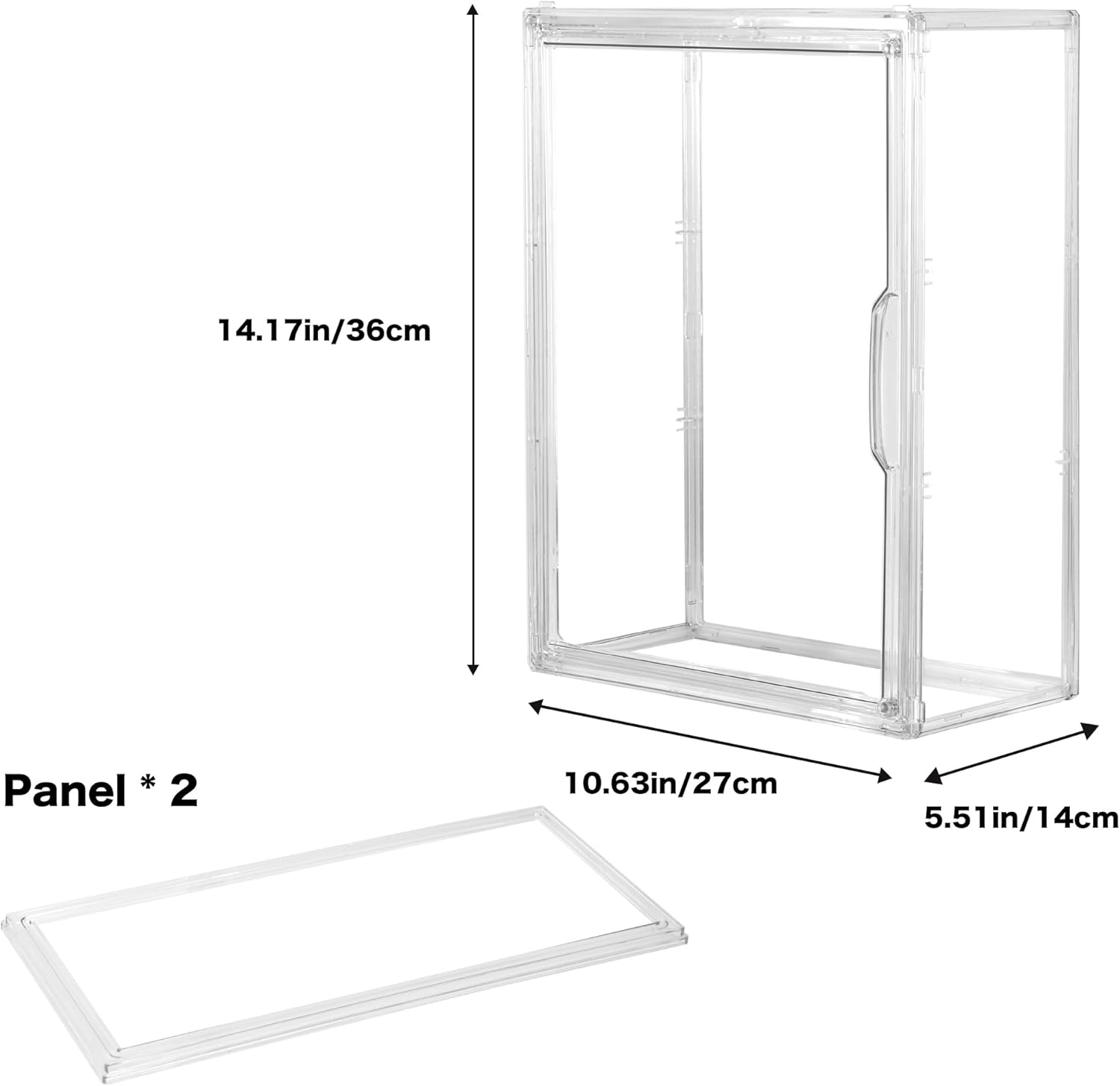 3-Tier Acrylic Display Case fo - đánh giá và giá Display Case Acrylic