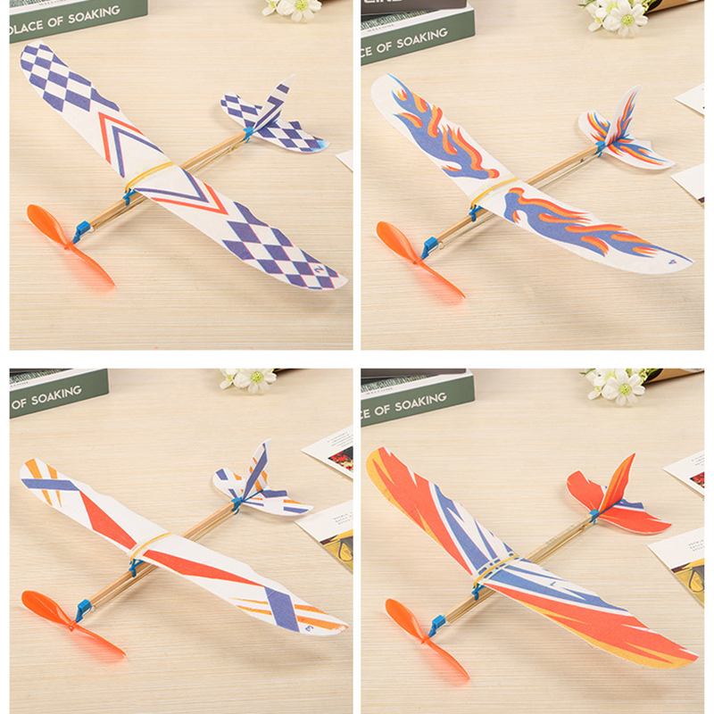 5/10Pcs Rubber Band Powered Ai - đánh giá và giá Model Airplane Plastic