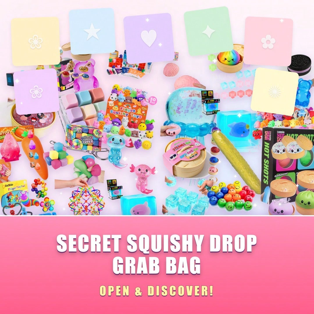 Pocket Size Squishy Blind Box  - đánh giá và giá Mystery Box Blind Bag