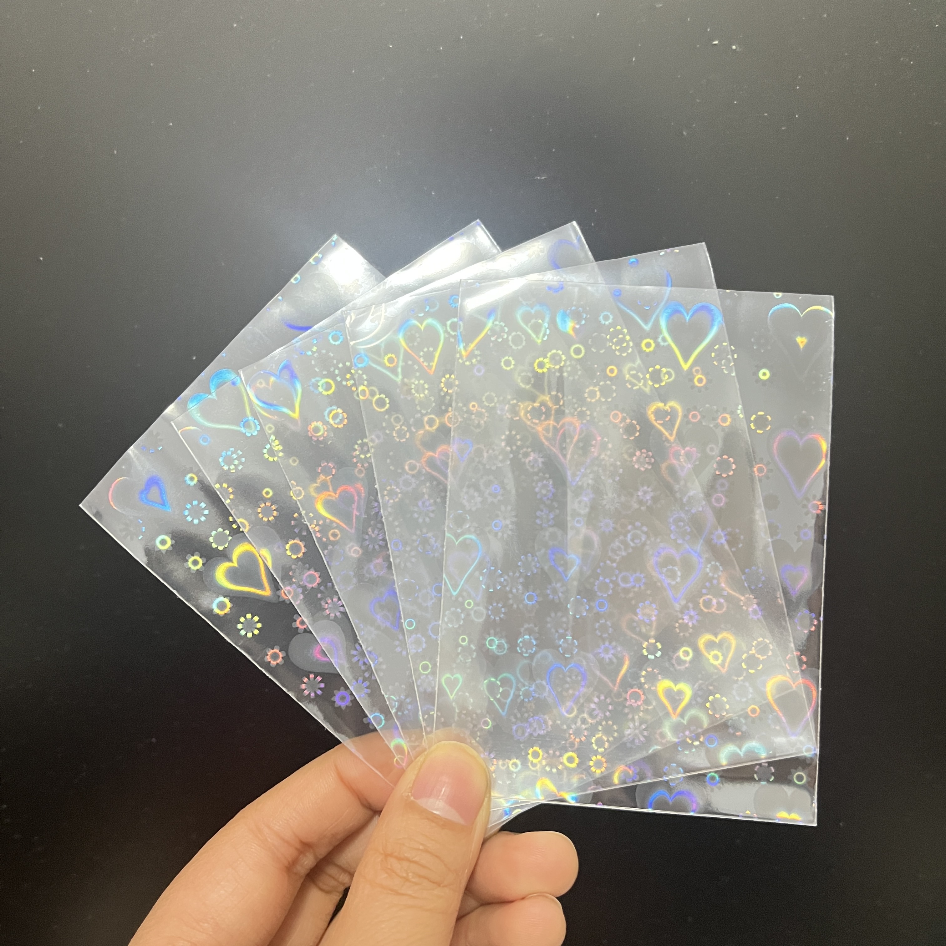 50pcs 65x90mm Holographic Card - đánh giá và giá Card Penny Sleeve