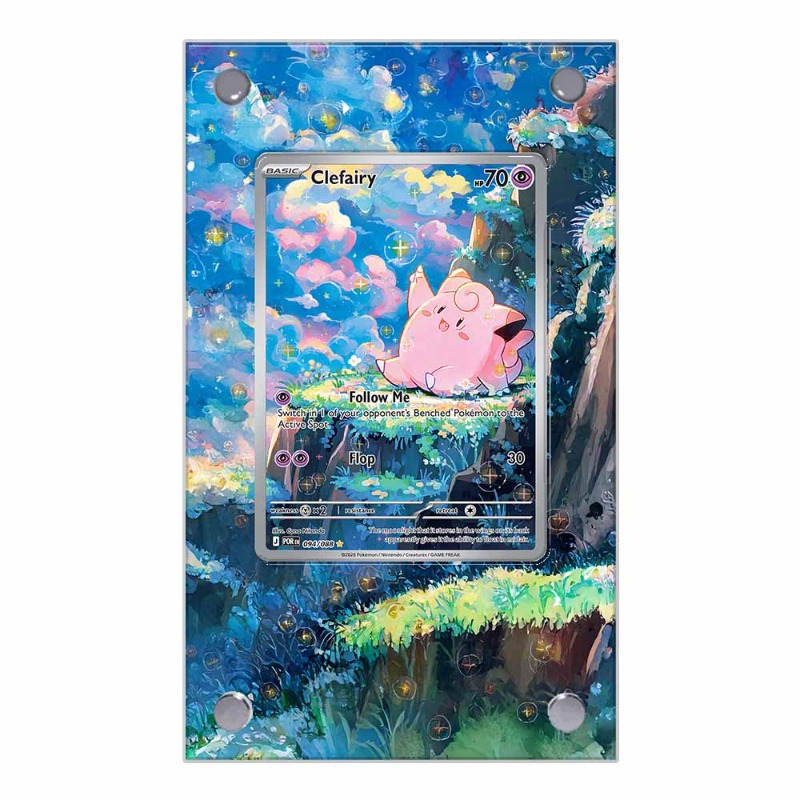 Art Display for Clefairy Cards - đánh giá và giá Display Case Acrylic