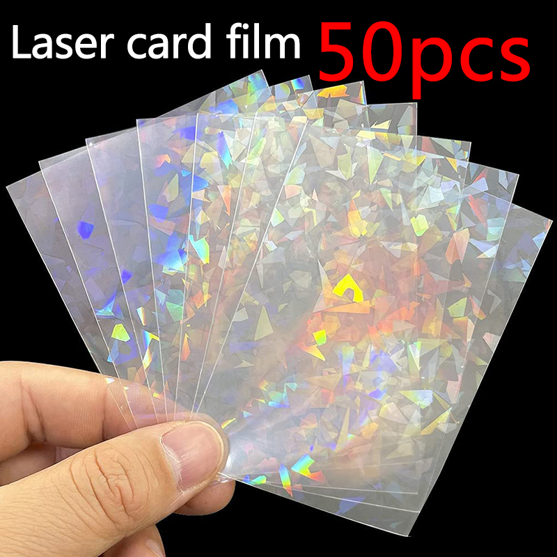50pcs Soft Trading Laser Card  - đánh giá và giá Card Penny Sleeve