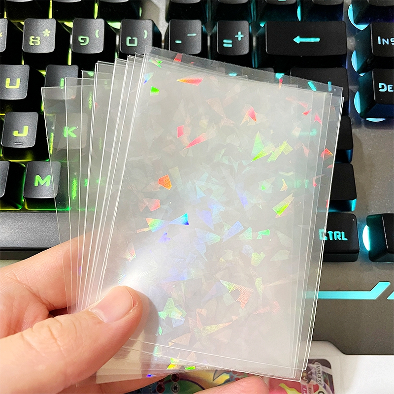50pcs Soft Trading Laser Card  - đánh giá và giá Card Penny Sleeve