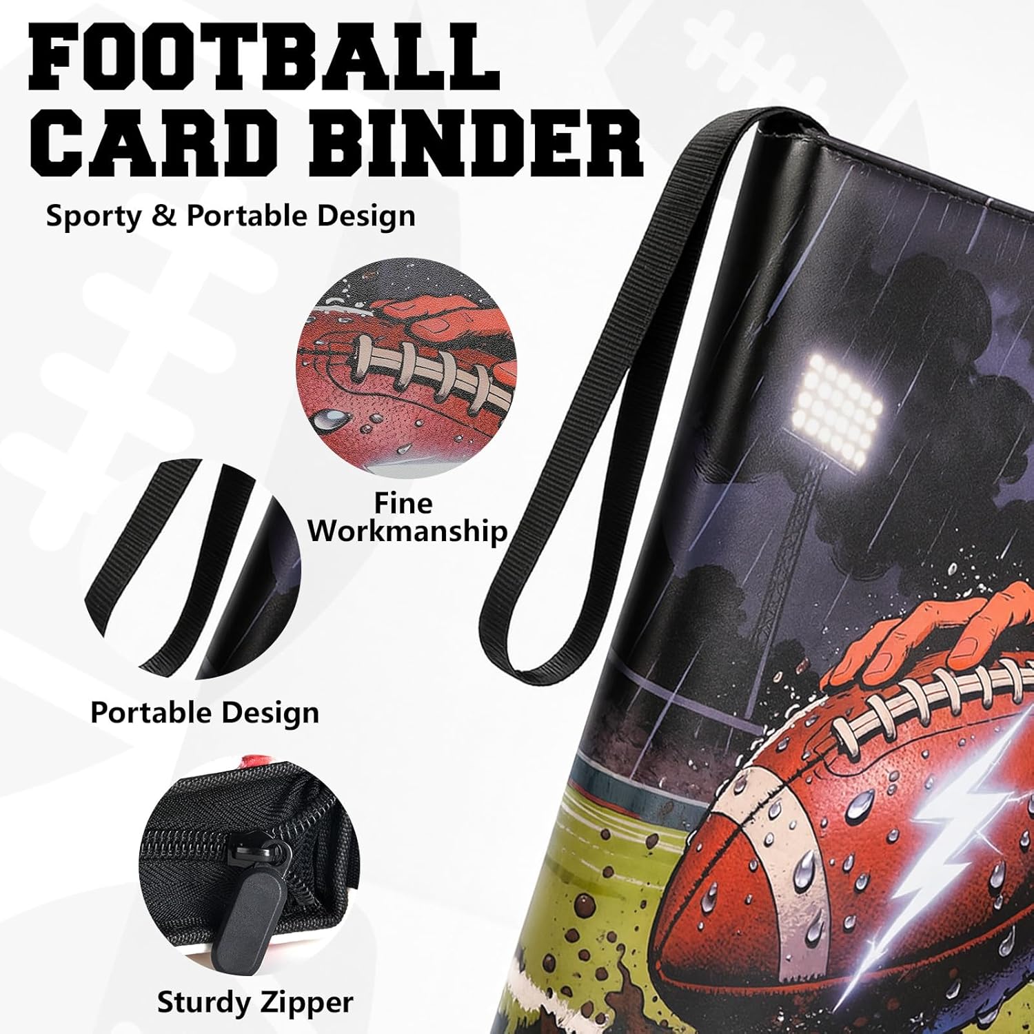 Football Card Binder 9-Pocket  - đánh giá và giá Trading Card Binder