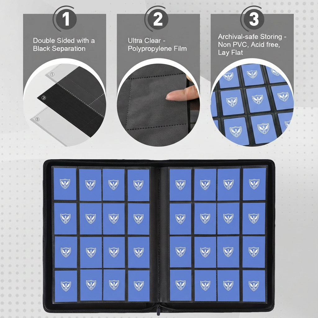 Collectible Card Storage Album - đánh giá và giá Trading Card Binder