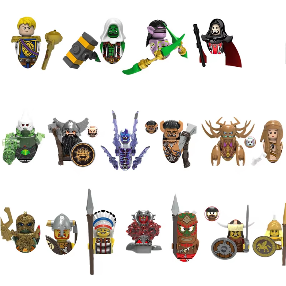 Medieval Magical Action Movie  - đánh giá và giá Lego Minifigure Holder