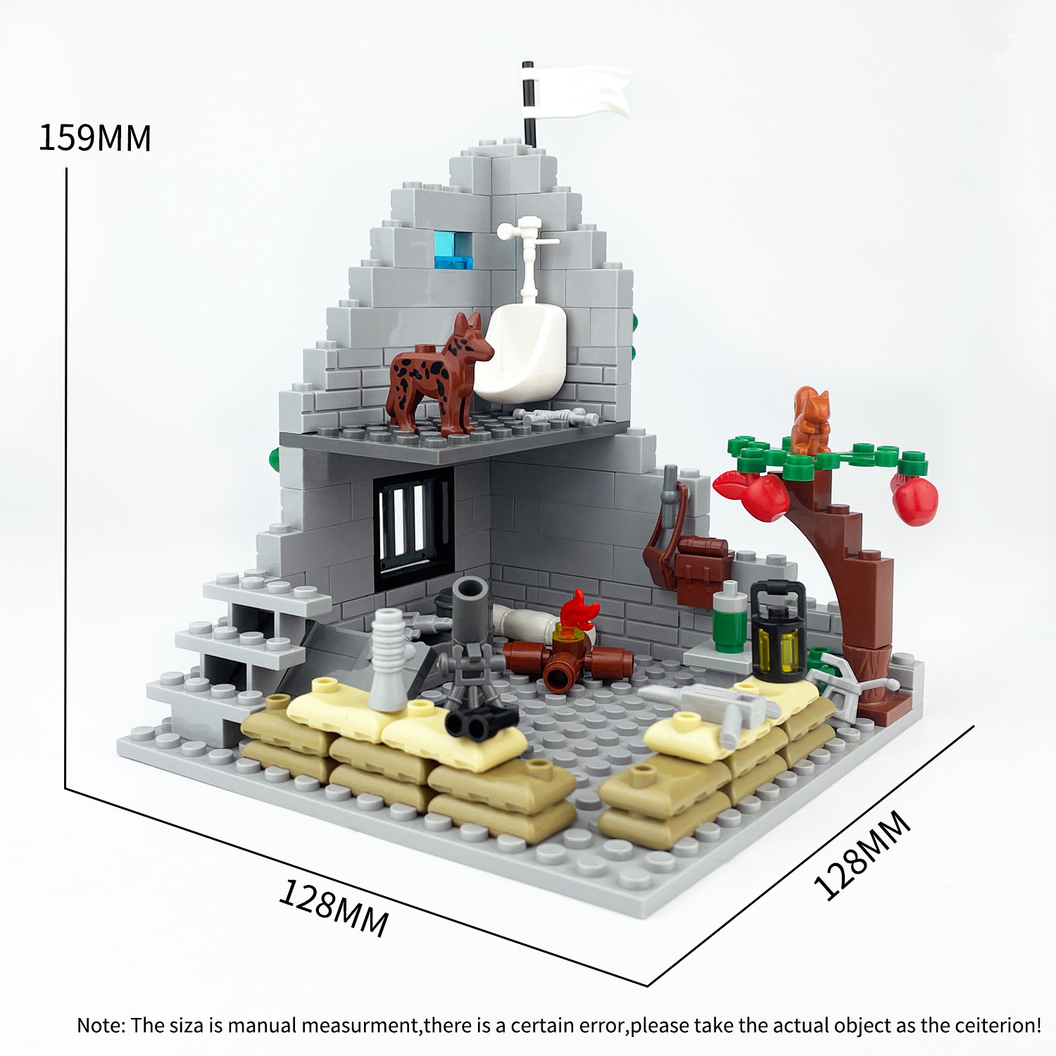 World War Army Military Soldie - đánh giá và giá Lego Minifigure Holder