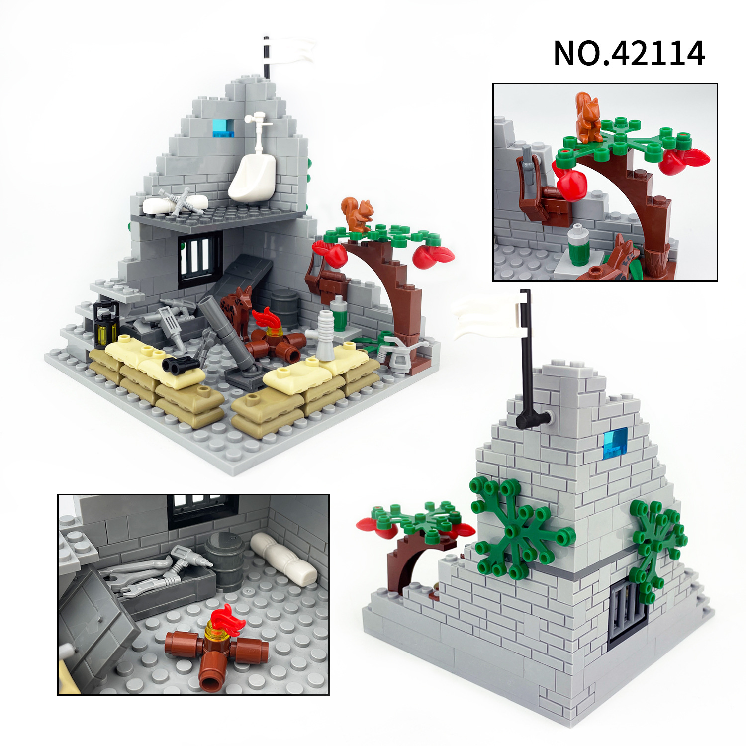 World War Army Military Soldie - đánh giá và giá Lego Minifigure Holder