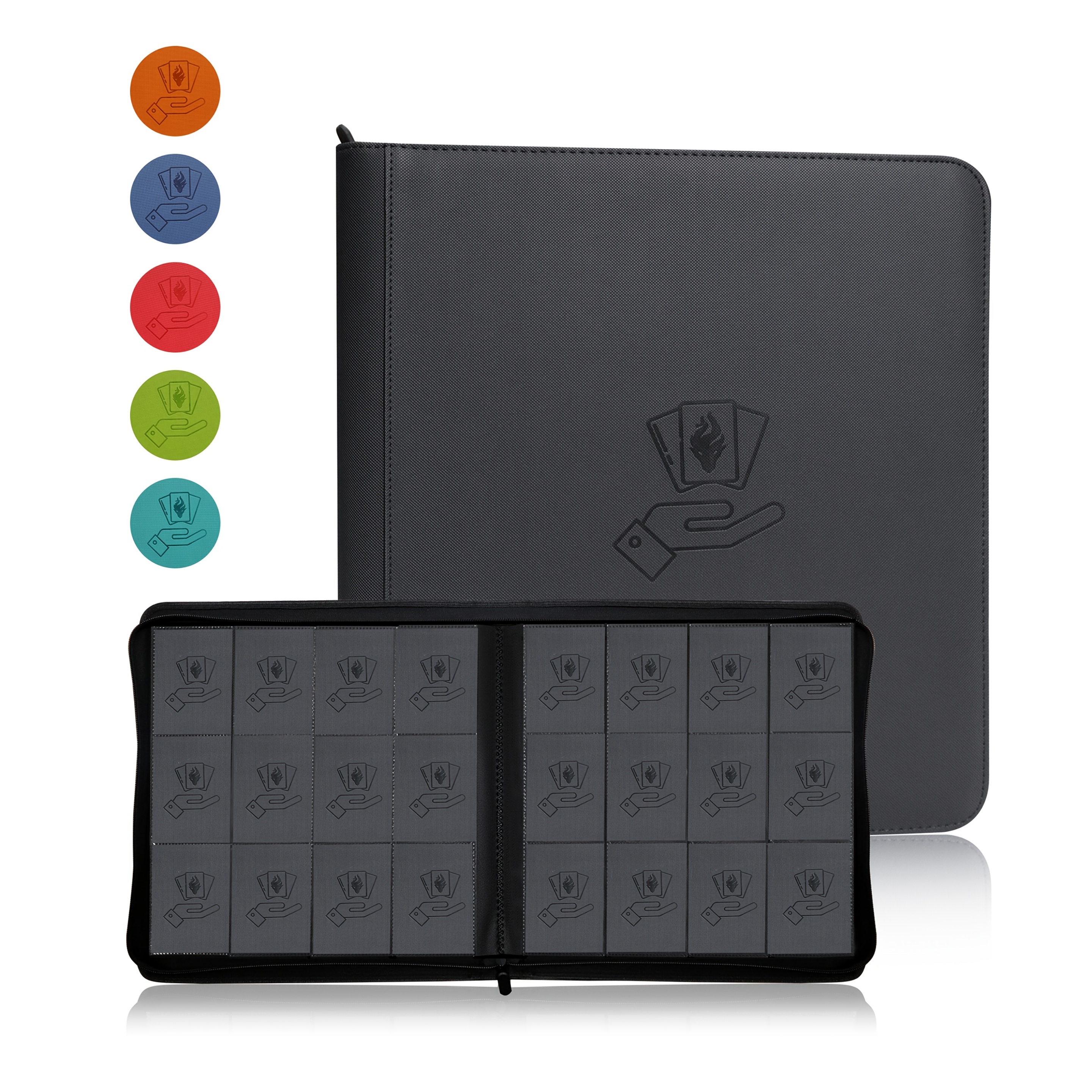 12 Pockets Trading Card Zipper - đánh giá và giá Trading Card Binder