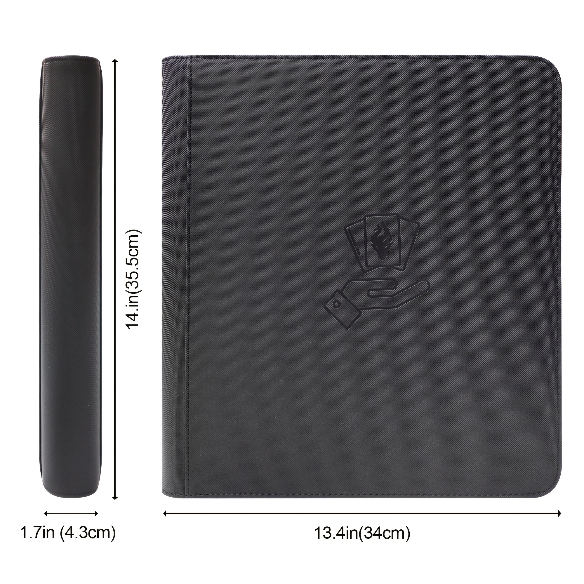 12 Pockets Trading Card Zipper - đánh giá và giá Trading Card Binder