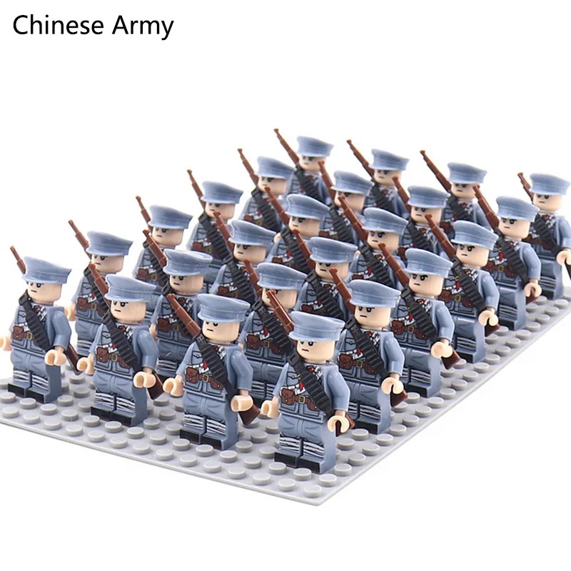 World War II military soldier  - đánh giá và giá Building Block Mini