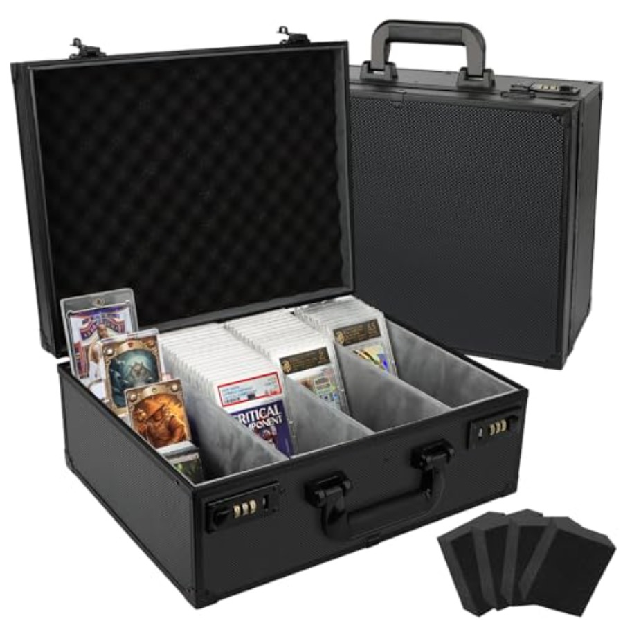 Graded Card Storage Box Holds  - đánh giá và giá Card Top Loader
