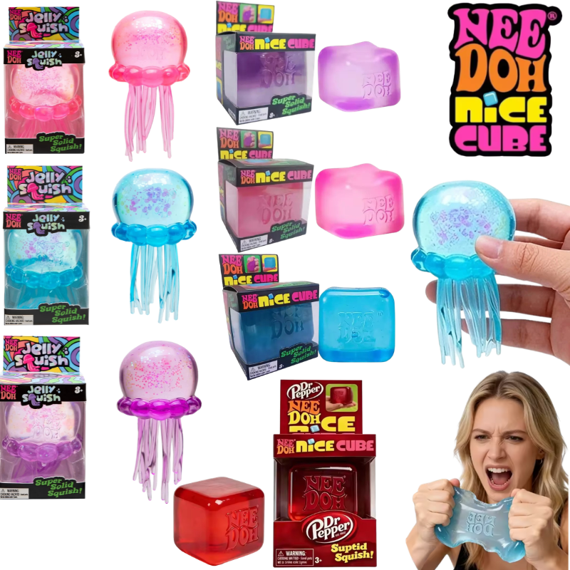 Schylling Nee Doh Jellyfish &  - đánh giá và giá Fidget Cube Original