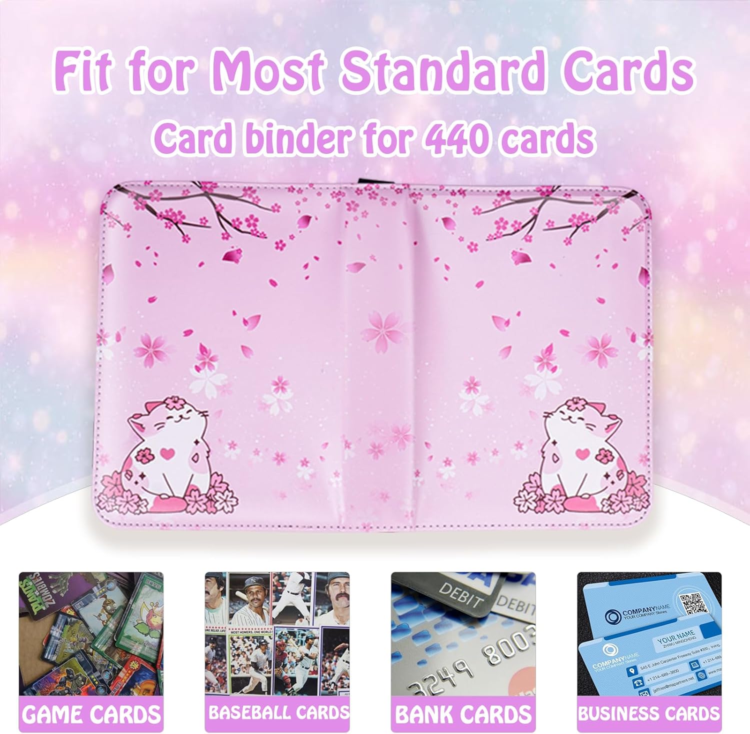 440 Card Binder for Girls with - đánh giá và giá Trading Card Binder