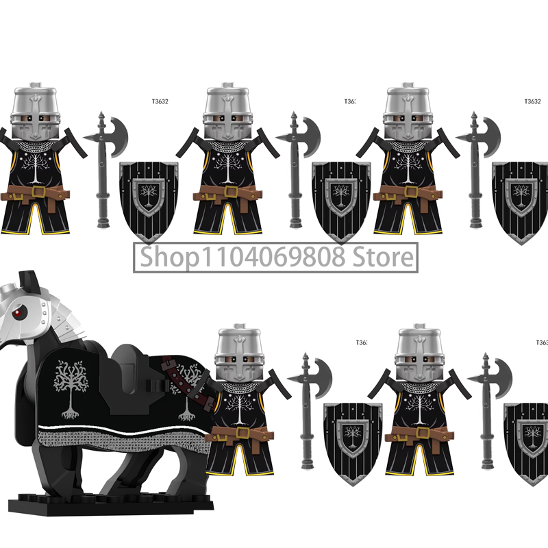 Medieval Soldier Figures Build - đánh giá và giá Lego Minifigure Holder