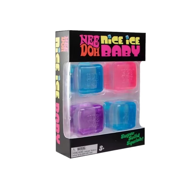 Needoh Nice Ice Baby Fidget Cu - đánh giá và giá Fidget Cube Original