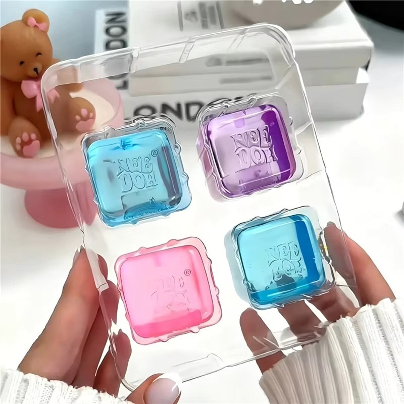 Needoh Nice Ice Baby Fidget Cu - đánh giá và giá Fidget Cube Original