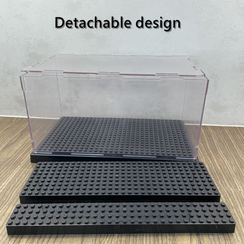 Acrylic Transparent Display Bo - đánh giá và giá Lego Minifigure Holder